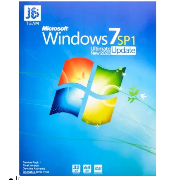 DVD سیستم عامل ویندوز ۷ SP1
