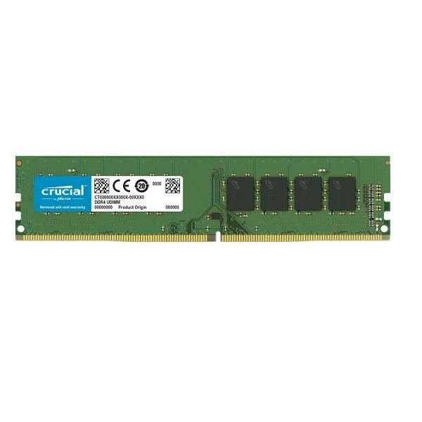 رم کامپیوتر کروشیال تک کاناله مدل CT8 فرکانس 3200 مگاهرتز DDR4 تایمینگ CL22 حافظه 8 گیگابایت