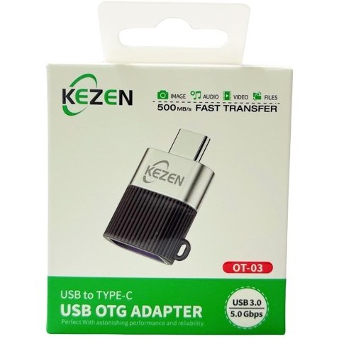 مبدل KEZEN OT-03 OTG USB 3.0 Type-C