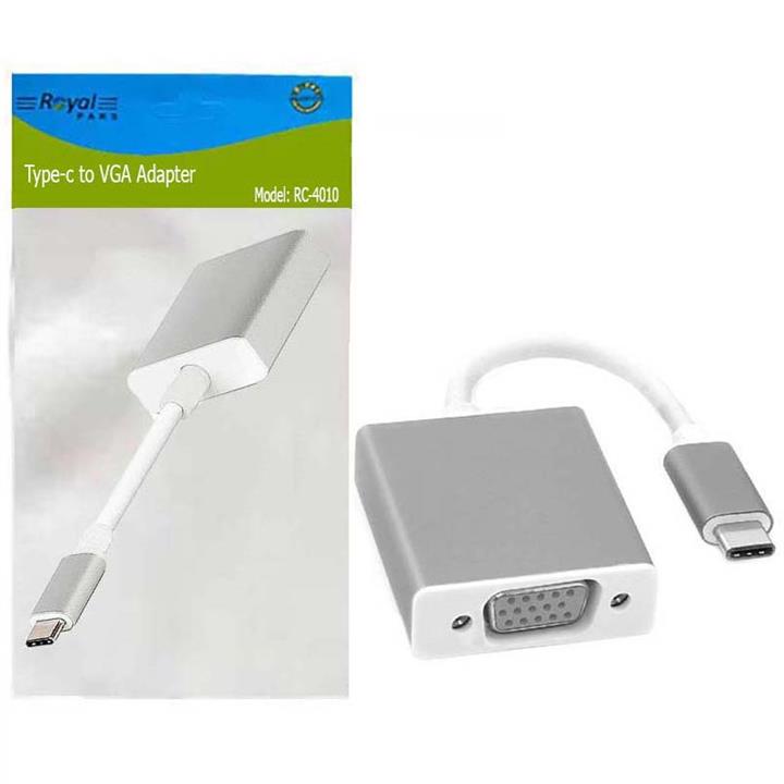 مبدل VGA رویال مدل RC4010 تایپ سی