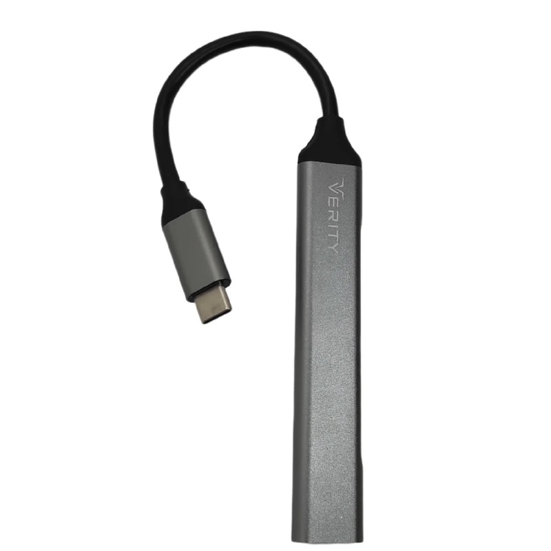 هاب USB 3.0 وریتی مدل H410T چهار پورت تایپ سی
