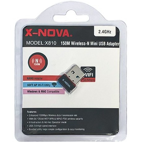 دانگل وای فای X-NOVA مدل X810 سرعت ۱۵۰Mbps