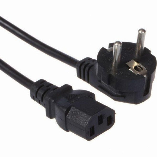 کابل برق سه پین منبع تغذیه کامپیوتر اچ پی مدل MR-K550 طول 1.8 متر