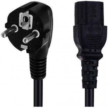 کابل برق سه پین منبع تغذیه کامپیوتر اچ پی مدل MR-K550 طول 1.8 متر