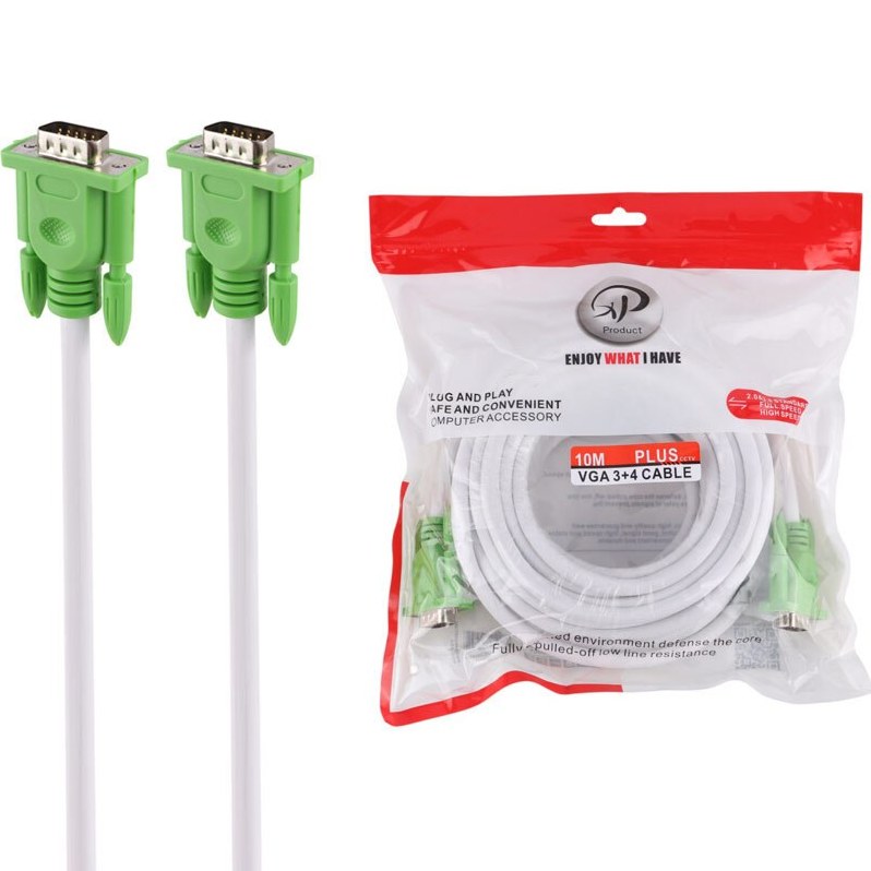 کابل گرافیک VGA ایکس پی مدل XP PLUS VGA 3+4 طول 10 متر