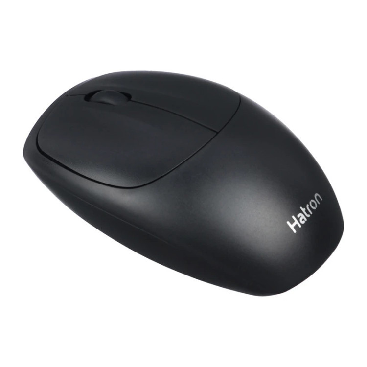 کیبورد و ماوس بی سیم هترون مدل HKCW130، سوییچ ممبران، Full-Size