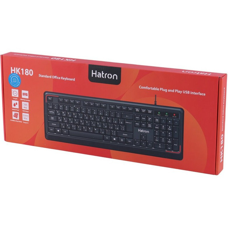 کیبورد هترون مدل HK180