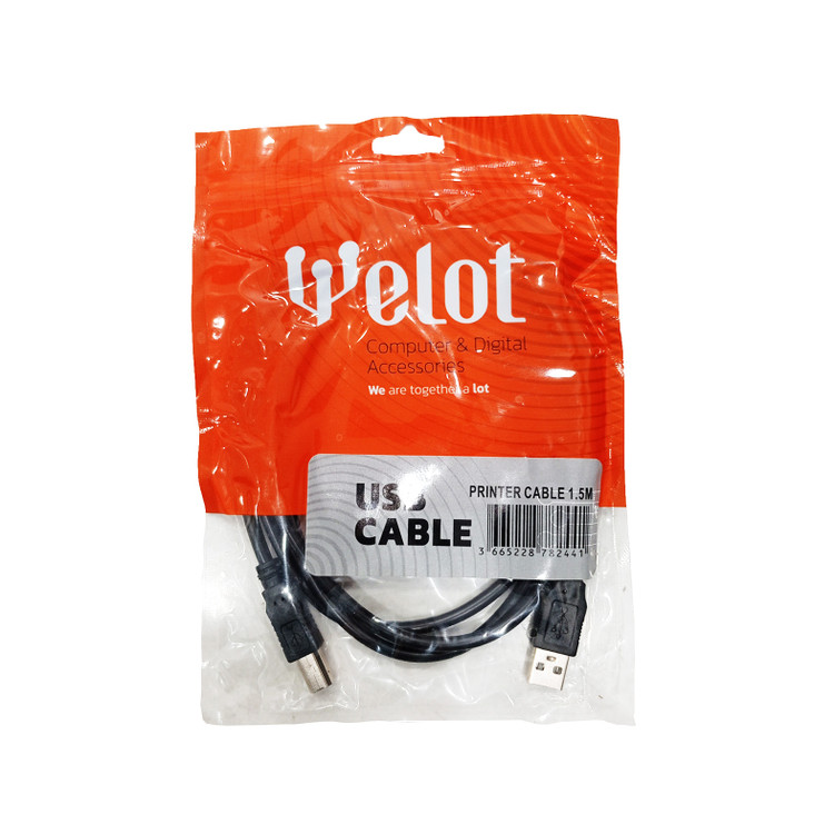 کابل پرینتر WELOT 1.5M