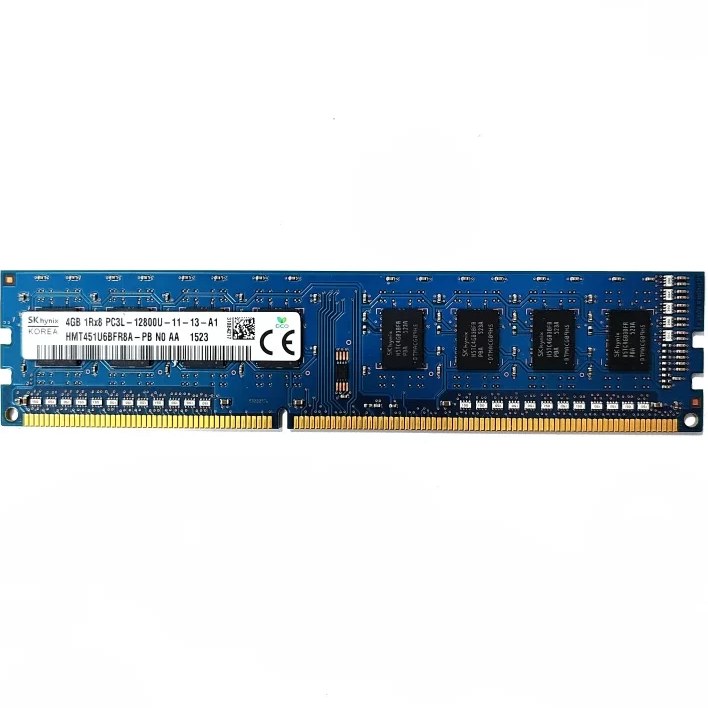 رم کامپیوتر هاینیکس مدل HMT351U6EFR8C ظرفیت ۴ گیگابایت DDR3 فرکانس ۱۶۰۰ مگاهرتز CL11(کارکرده)