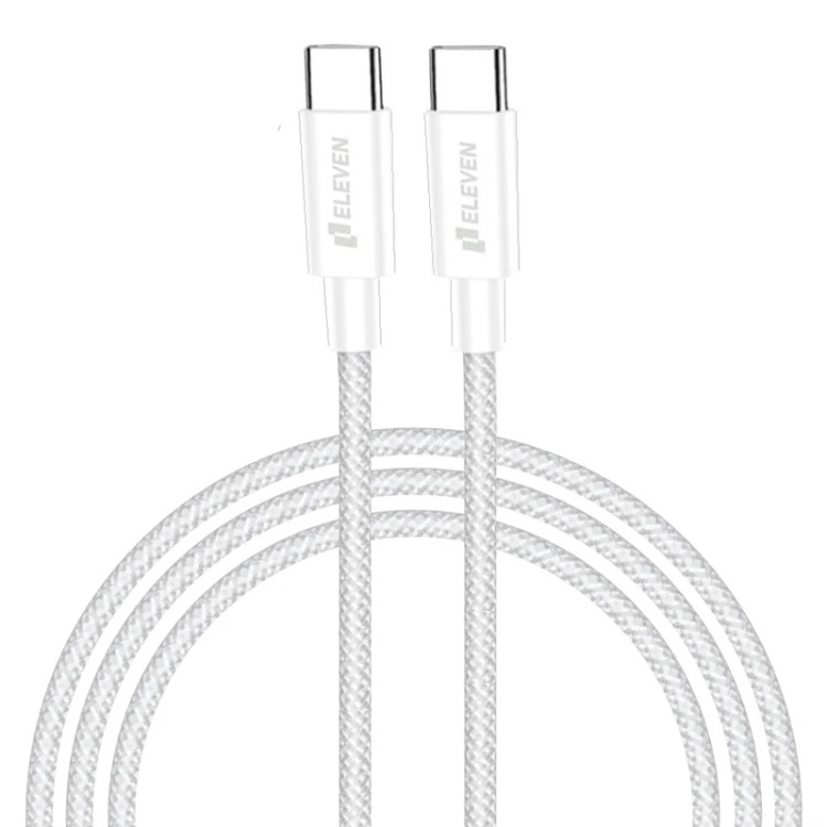 کابل شارژ دو سر تایپ سی 66 وات TC-6 Eleven طول 1 متر
