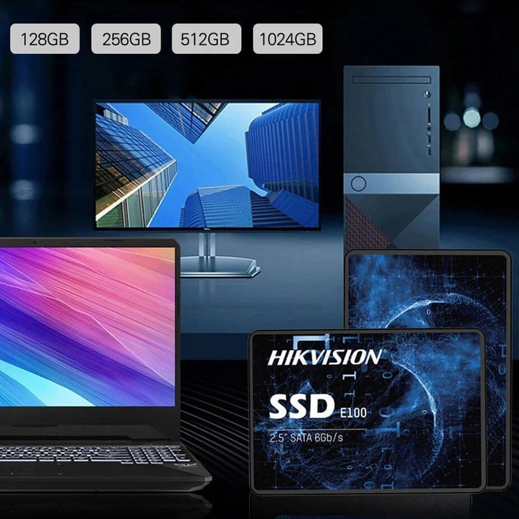 حافظه SSD هایک ویژن مدل E100 ظرفیت ۵۱۲ گیگابایت